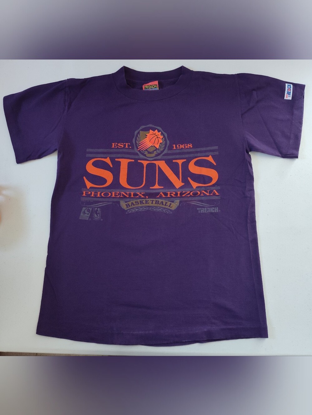 Vintage 1992 90s Phoenix Suns T Shirt Youth Kids XL Single Stitch Made in USA